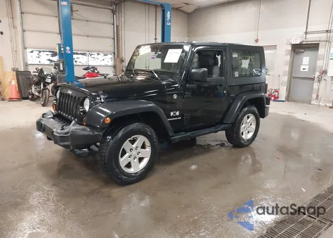2007 Jeep Wrangler X из США, поврежденный, VIN 1J4FA24187L117446